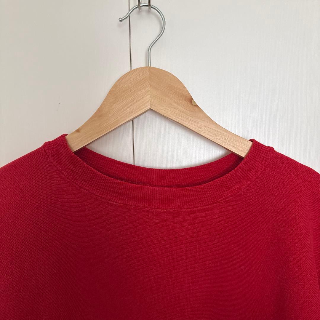 90s USA製 championリバースウィーブ 赤