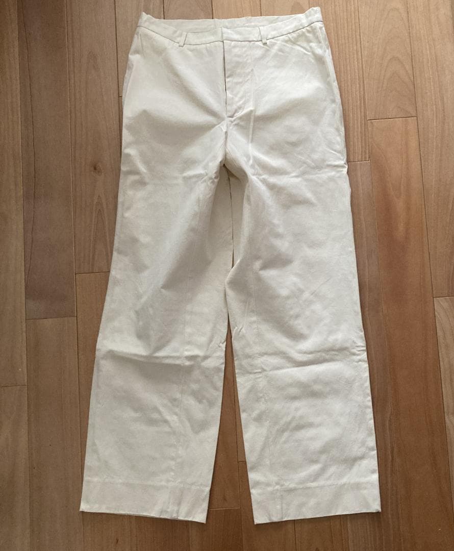 BURBERRY PRORSUM バーバリープローサム オフホワイト パンツ