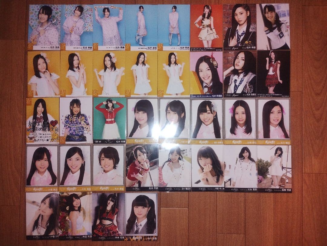 SKE NMB HKT48 松井玲奈 山本彩 宮脇咲良 ほか 生写真 まとめ売り