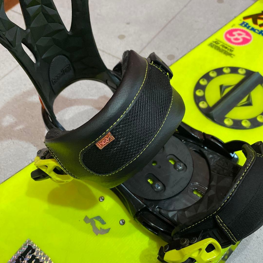 ★RIDE Buck Wild ライド　Head スノーボード　ヴィンディング板