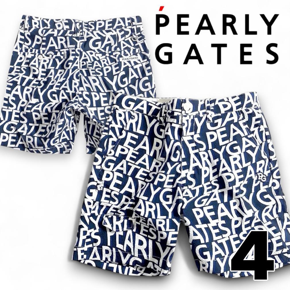 パーリーゲイツ ゴルフ サッカー ストレッチ ショートパンツ ウェア 4