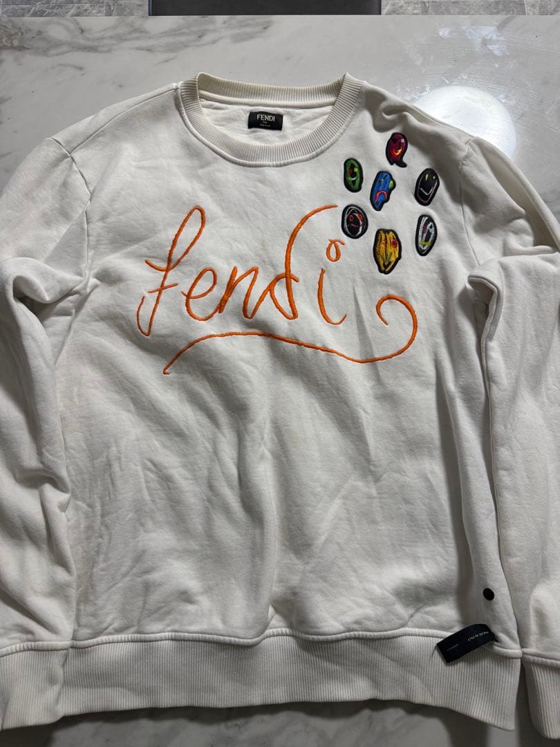 Fendi 刺繍ロゴ スウェット