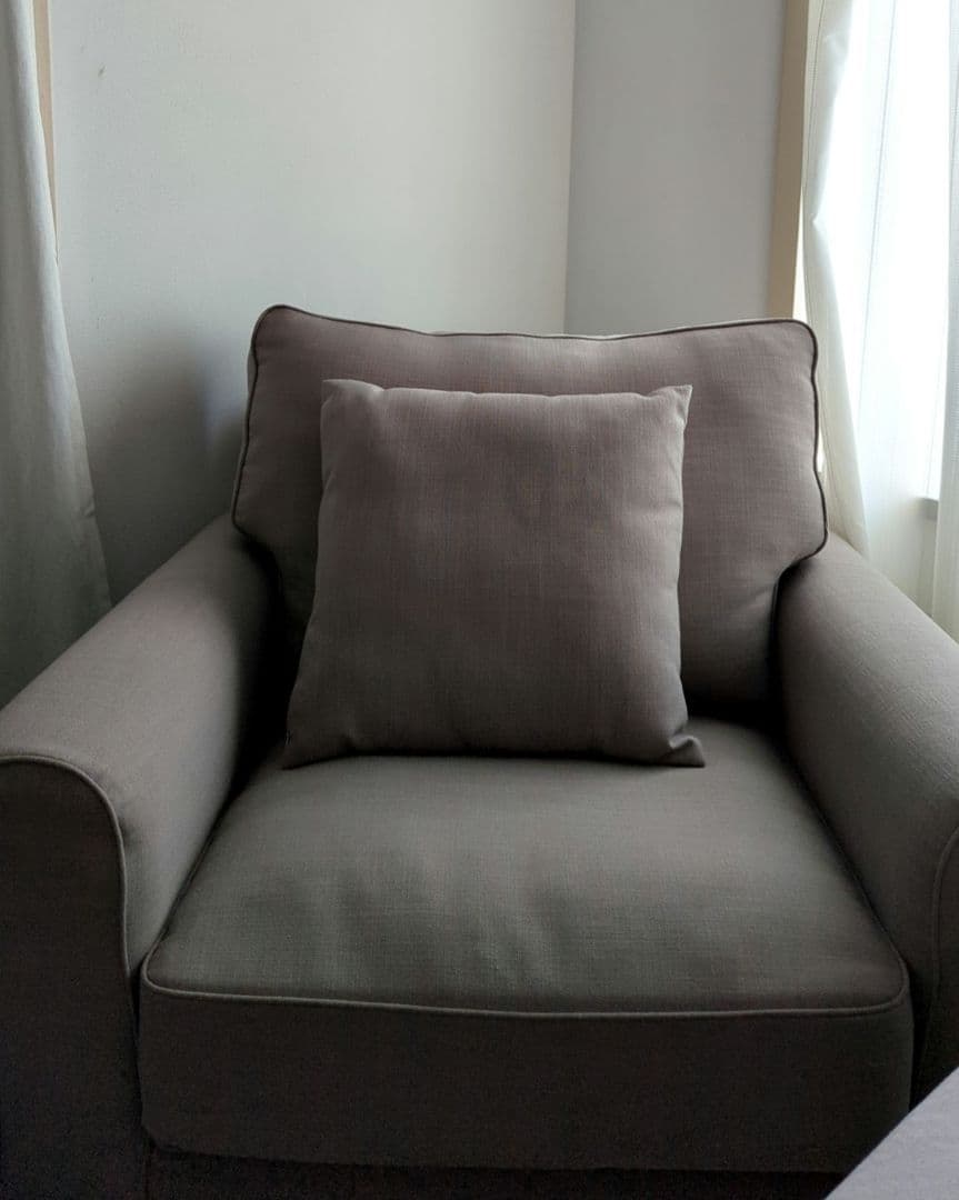 イケア　エークトルプ EKTORP パーソナルチェア　一人掛けソファ