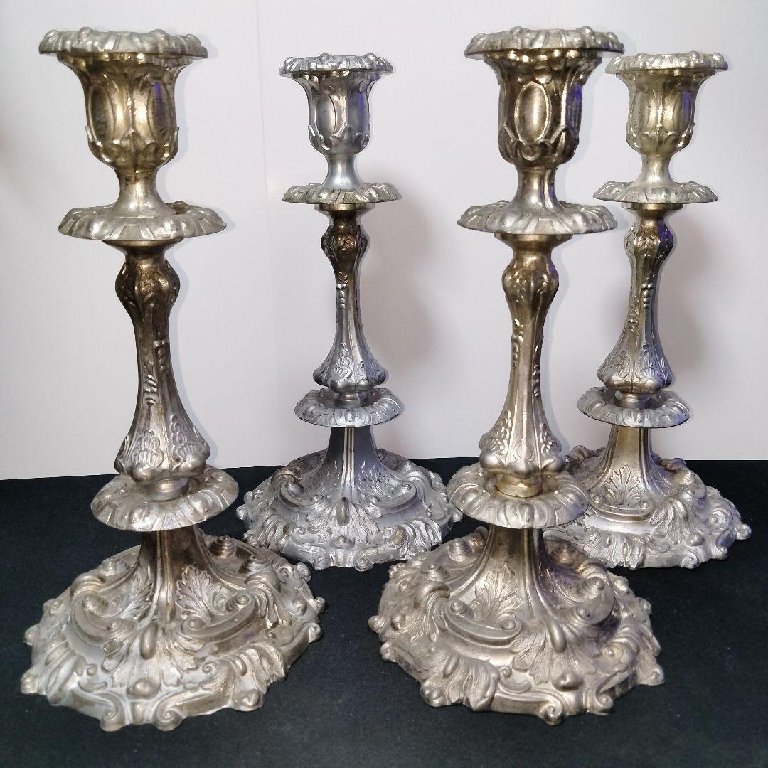 アンティーク　キャンドルホルダー