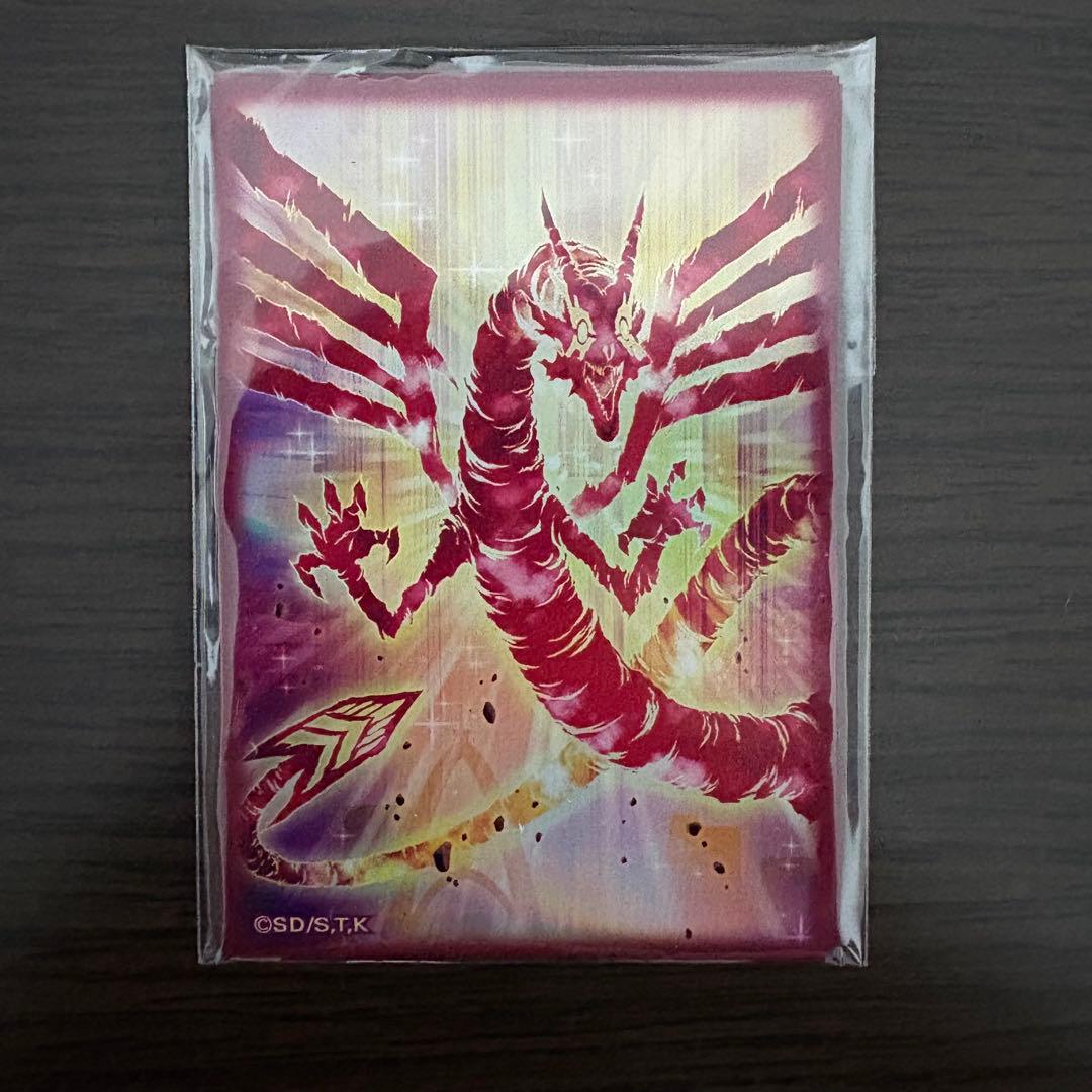 赤き竜構築済デッキ 高レアリティ スリーブ付