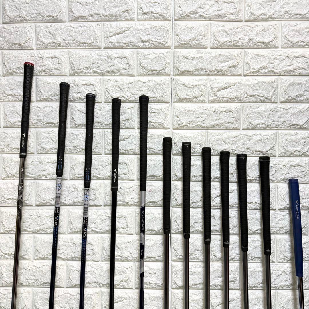 ゴルフセット　豪華　ツアーステージ　フルセット　V771 ラウンド仕様　すぐ使用