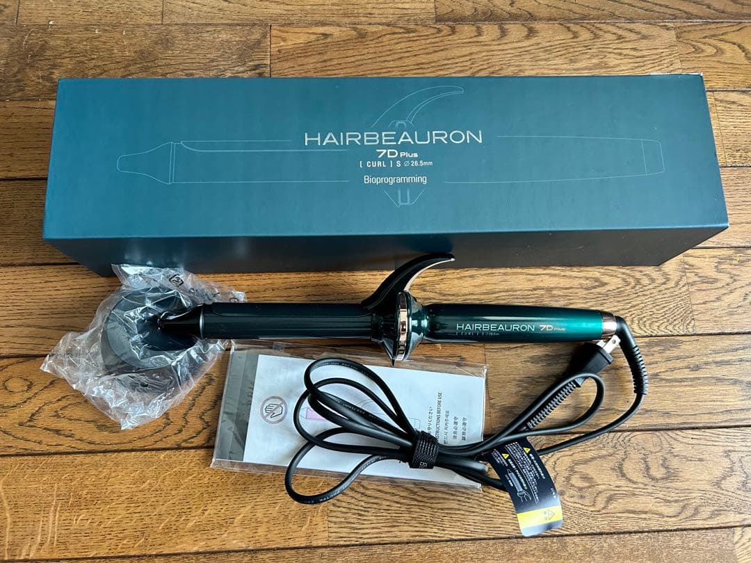 HAIRBEAURON 70 Plus カールヘアアイロン グリーン