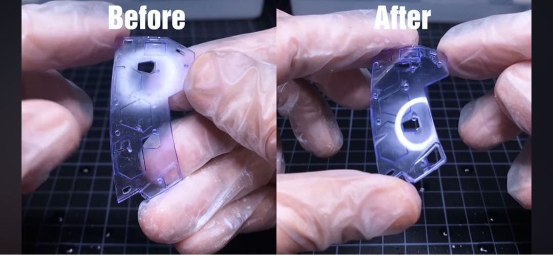 RGジオング　クリア完成品