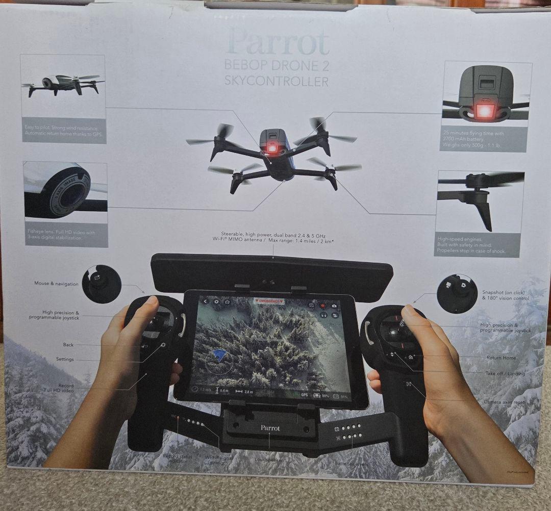 Parrot bebop2 ドローン 美品 動作確認済み