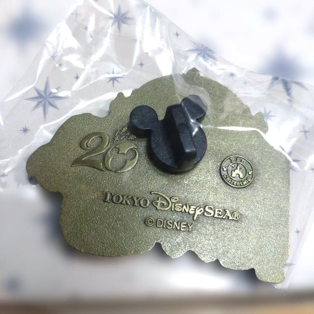 【匿名配送】東京ディズニーシー20周年ピンバッジセット