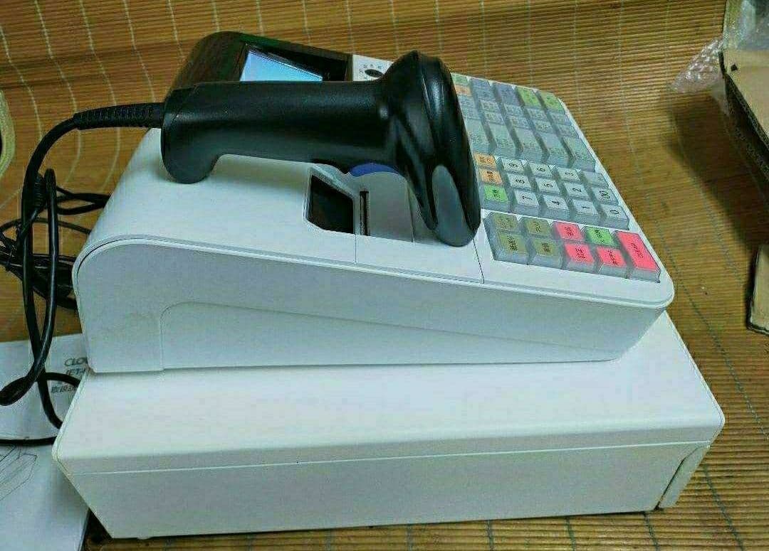 クローバーレジスター　JET-670上位スキャナ付き　PC連携　633003