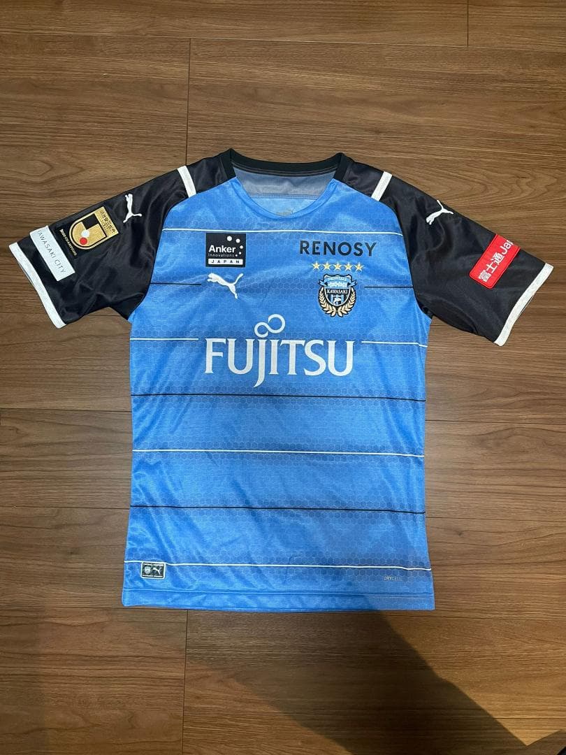 中古美品 川崎フロンターレ 2021 ユニフォーム 遠野大弥 L サイズ