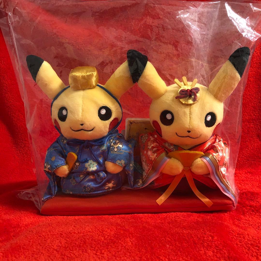 ポケモンセンター　マンスリーペアピカチュウ　3月