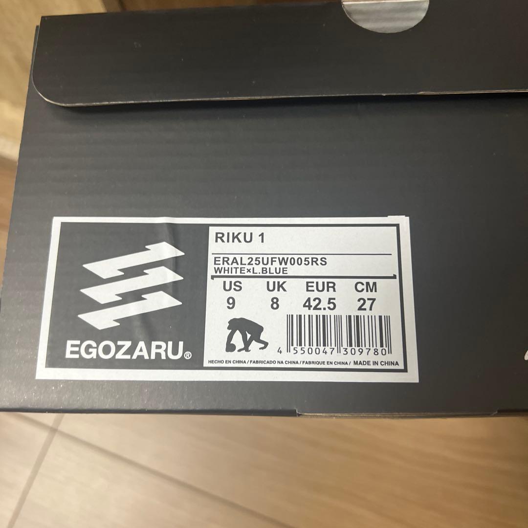 EGOZARU RIKU1 WHITE×BLUE 27cm