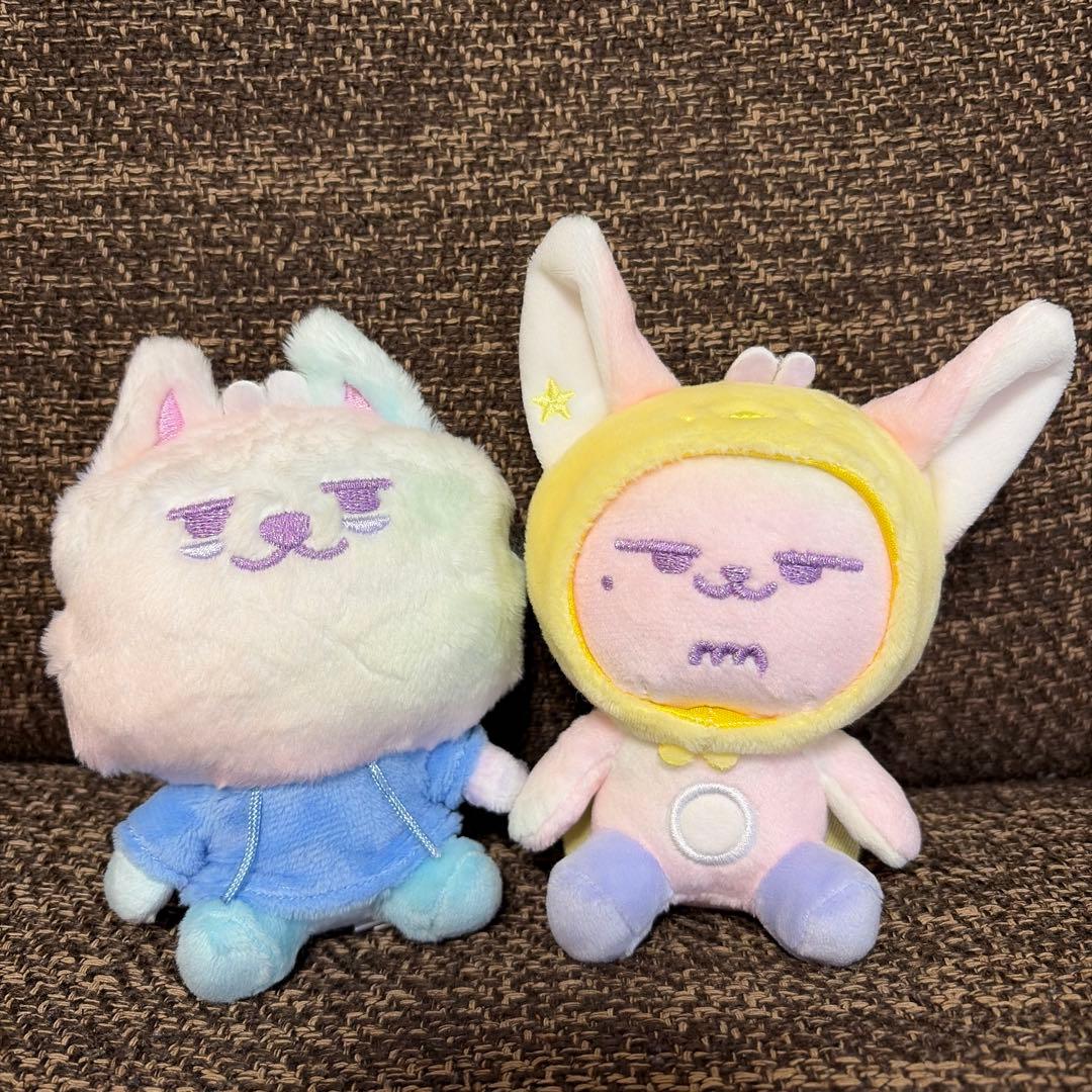 TXT プルバトゥ レインボー キーリング 二体セット