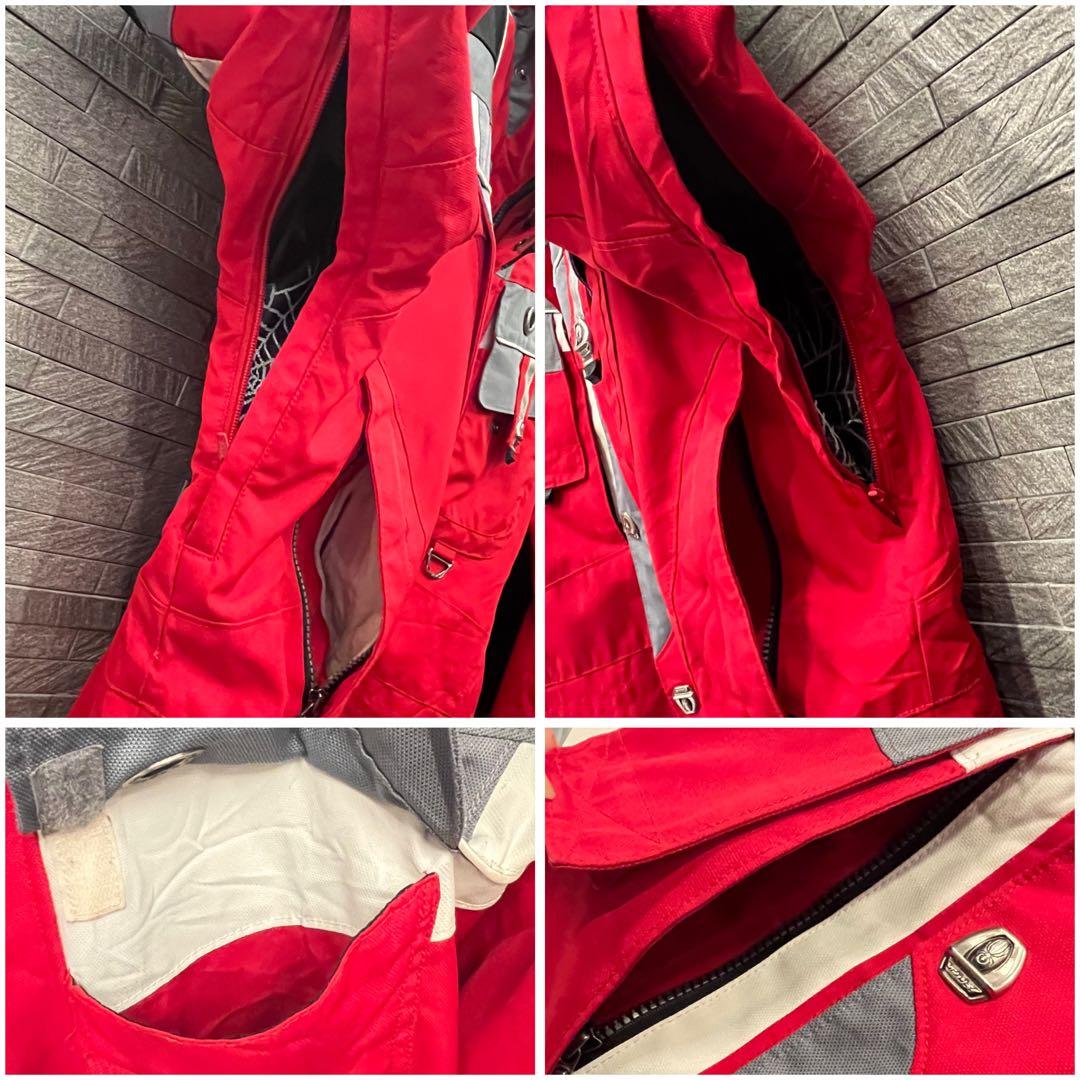 SPYDER スパイダー　メンズ　ウィンタージャケット　スノーウェア　黒×赤