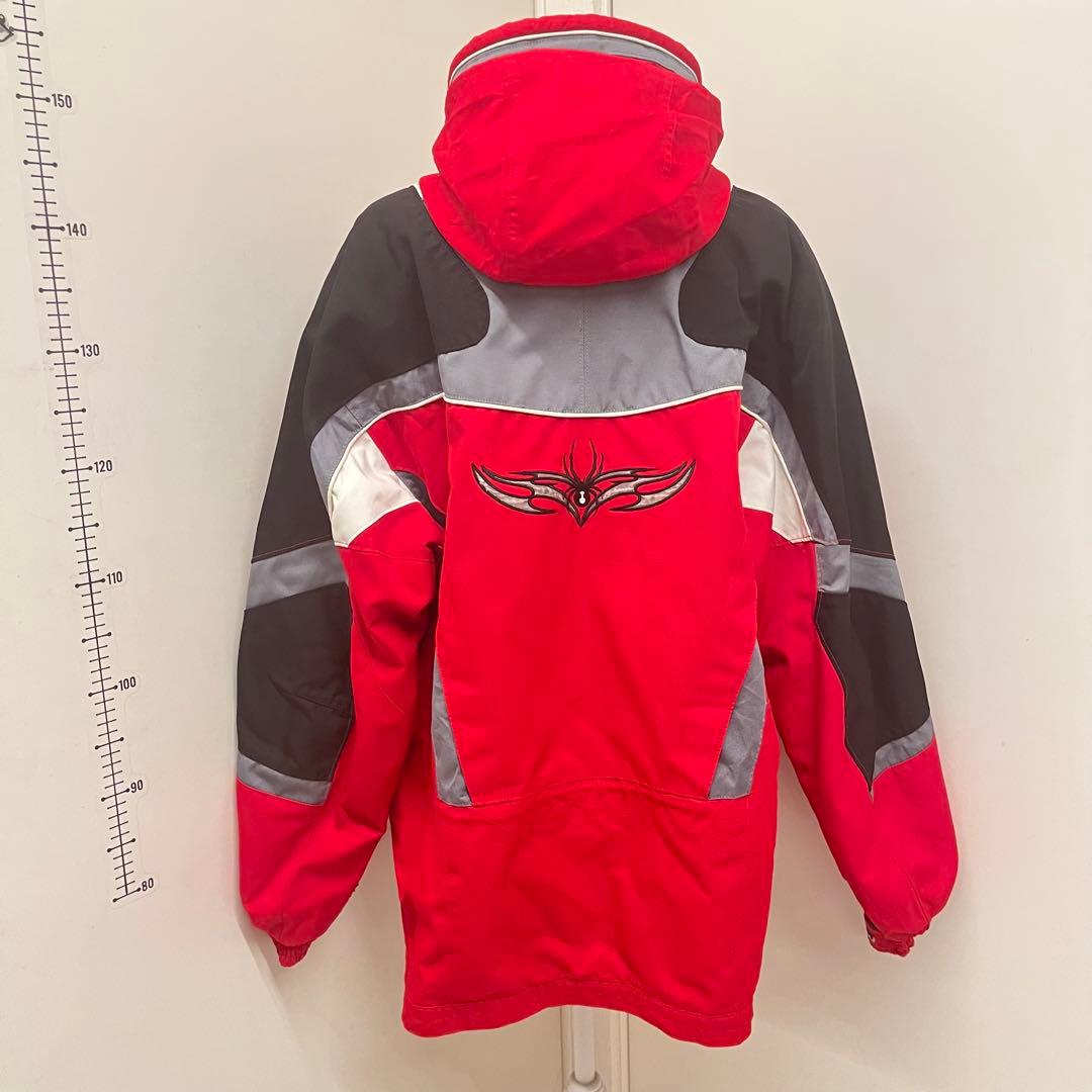 SPYDER スパイダー　メンズ　ウィンタージャケット　スノーウェア　黒×赤