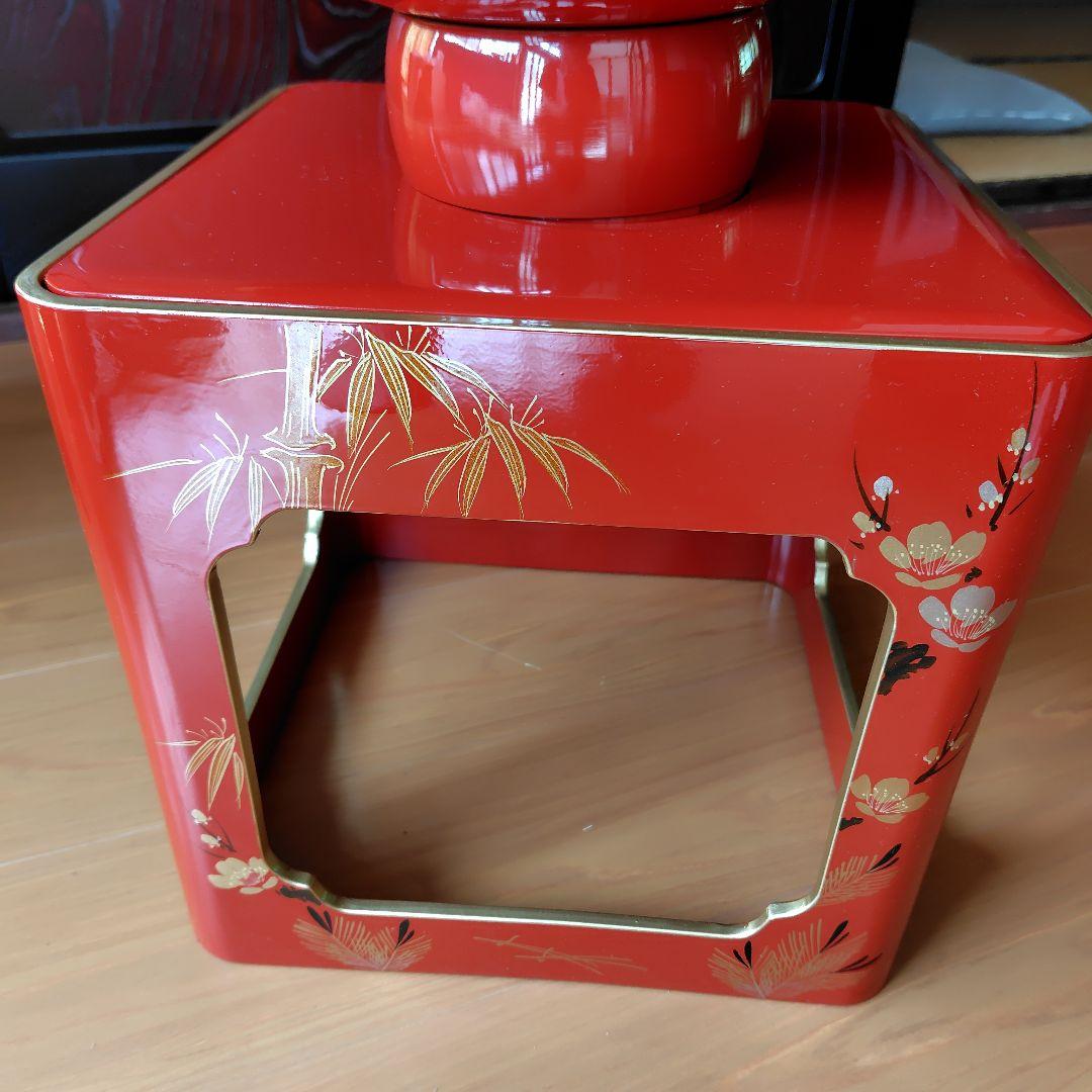 輪島塗　九段盃　松竹梅　古道具　アンティーク　骨董　レトロ　漆器