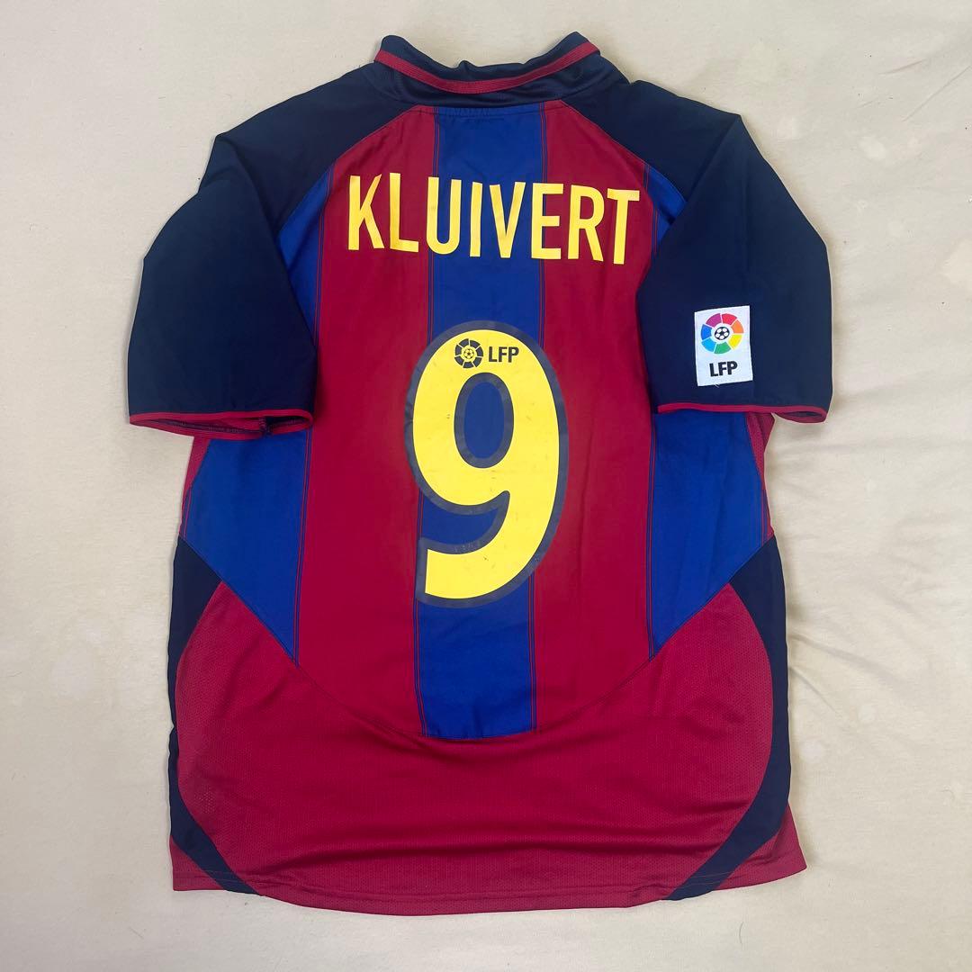 03-04 FCバルセロナ ホームユニフォーム クライファート #9
