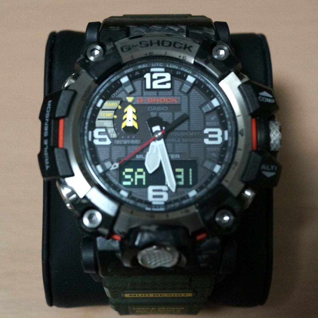 G-SHOCK カーボンマッドマスター 電波ソーラーGWG-2000-1A3JF