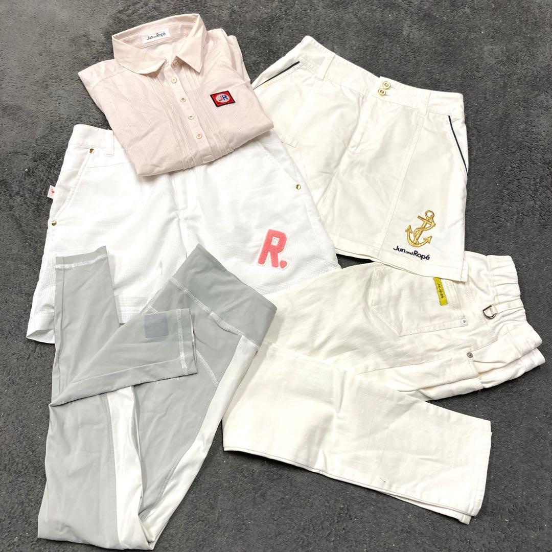 JUN&ROPE ゴルフウェアセット　スカート　パンツ　シャツ　レギンス