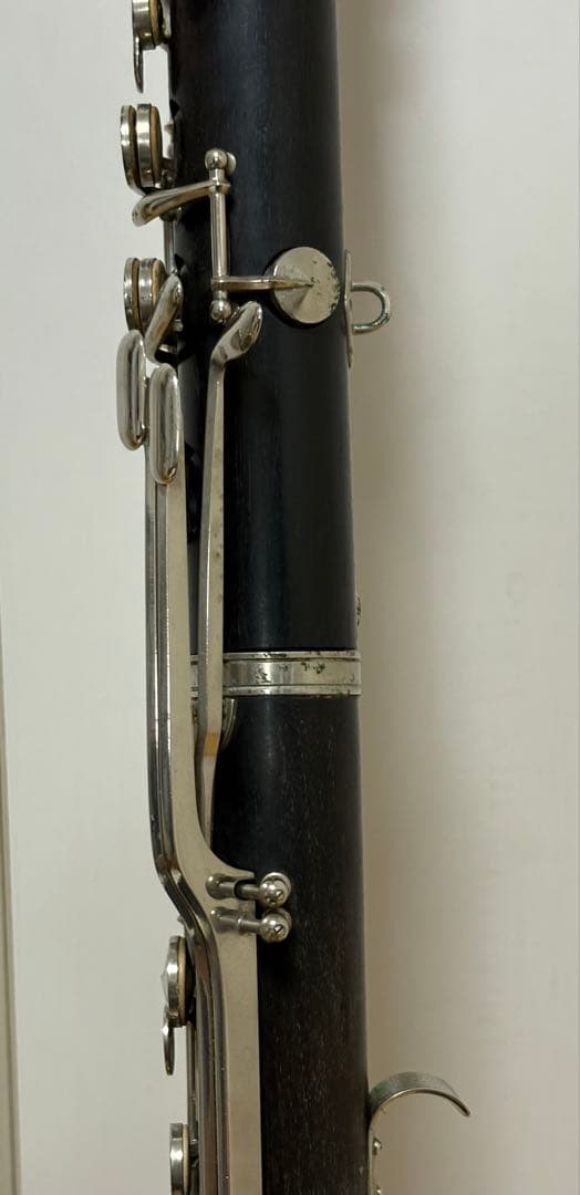 【稀少】バスクラリネット　ノブレ　ケース付き　木製（グラナディラ材）