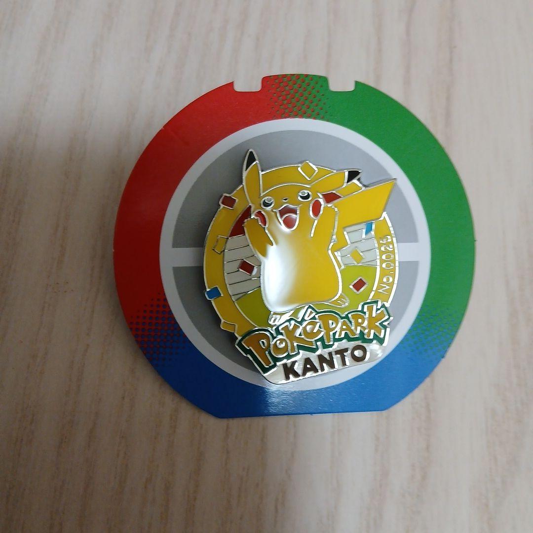 ポケパーク カントー ピカチュウ ピンバッジ No.0025