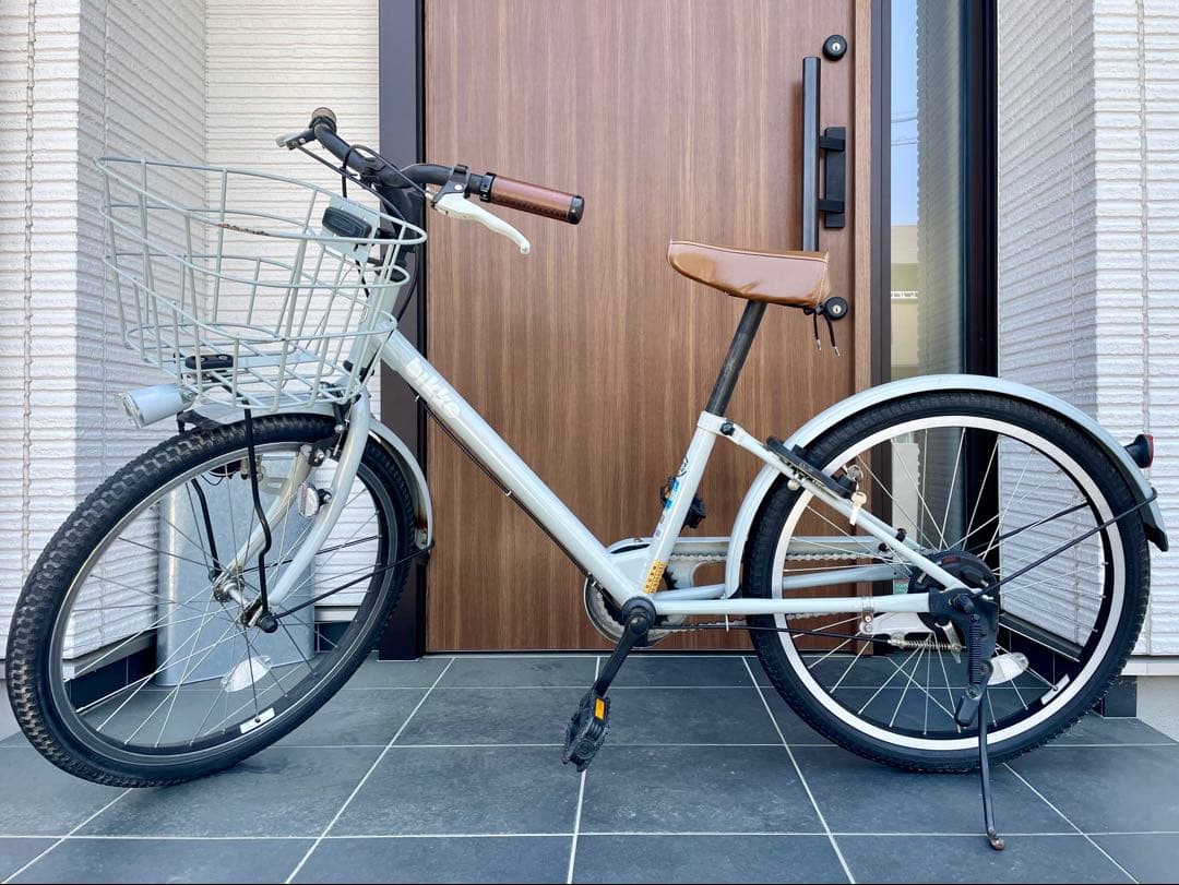 bikke j 22インチ ブルーグレー 【奈良市 受け渡しのみ】