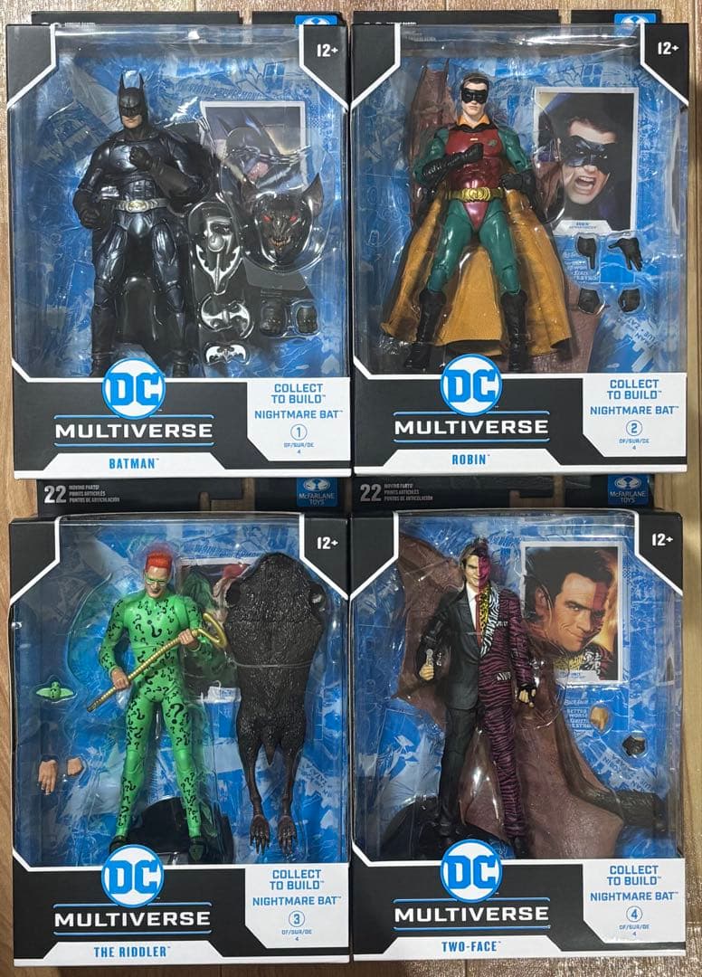 新品、未開封！　DCマルチバース　バットマンフォーエバー　ロビン　トゥーフェイス