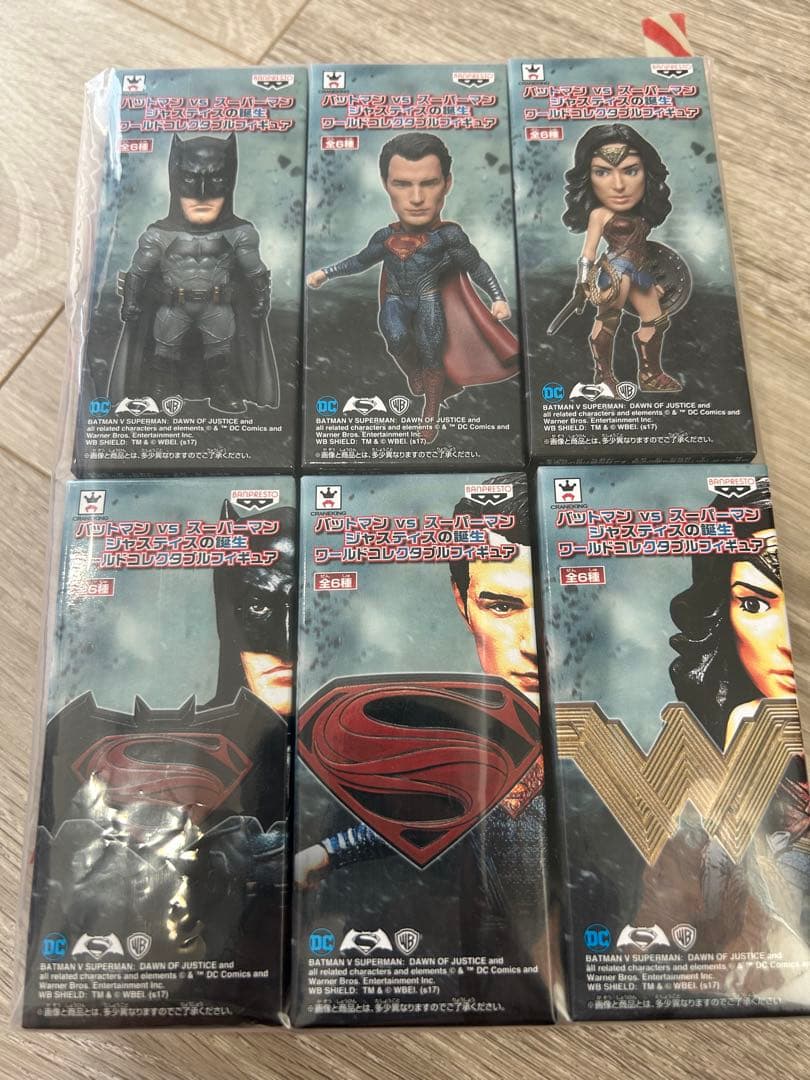 バットマン　スーパーマン　ワンダーウーマン　ジャスティスリーグ　フィギュアWCF