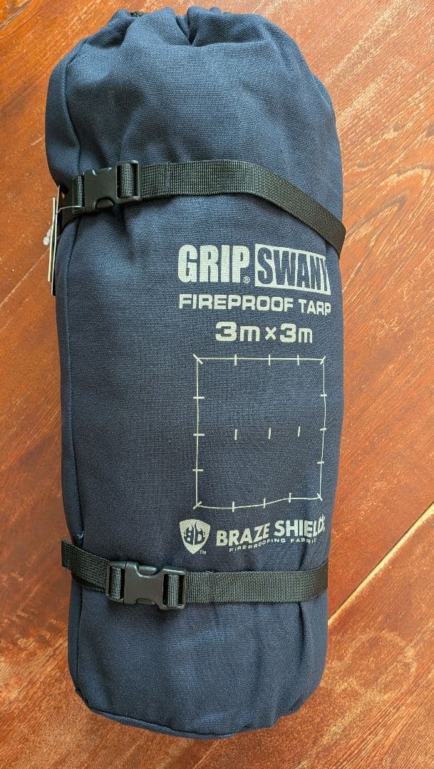 【新品未開封】GRIP SWANT FIREPROOF TARP 3m x 3m