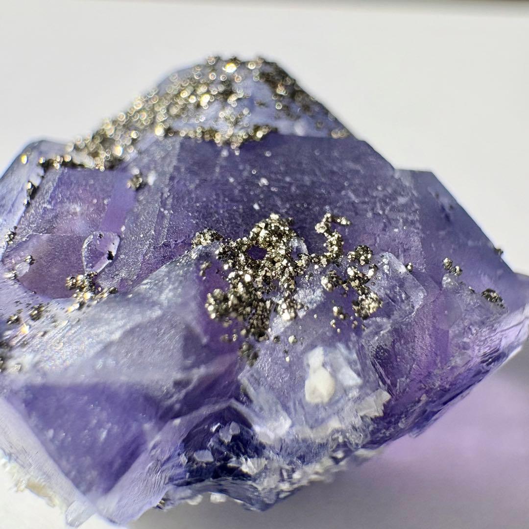 515 中国 内モンゴル産 レアタイプ フローライト&パイライト