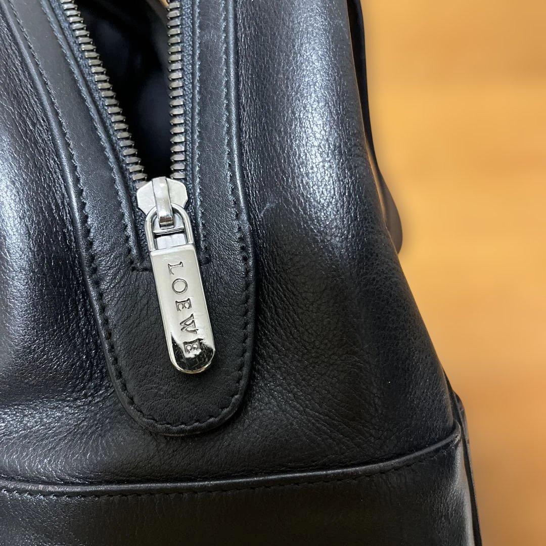 【LOEWE】黒　バック　モノグラム