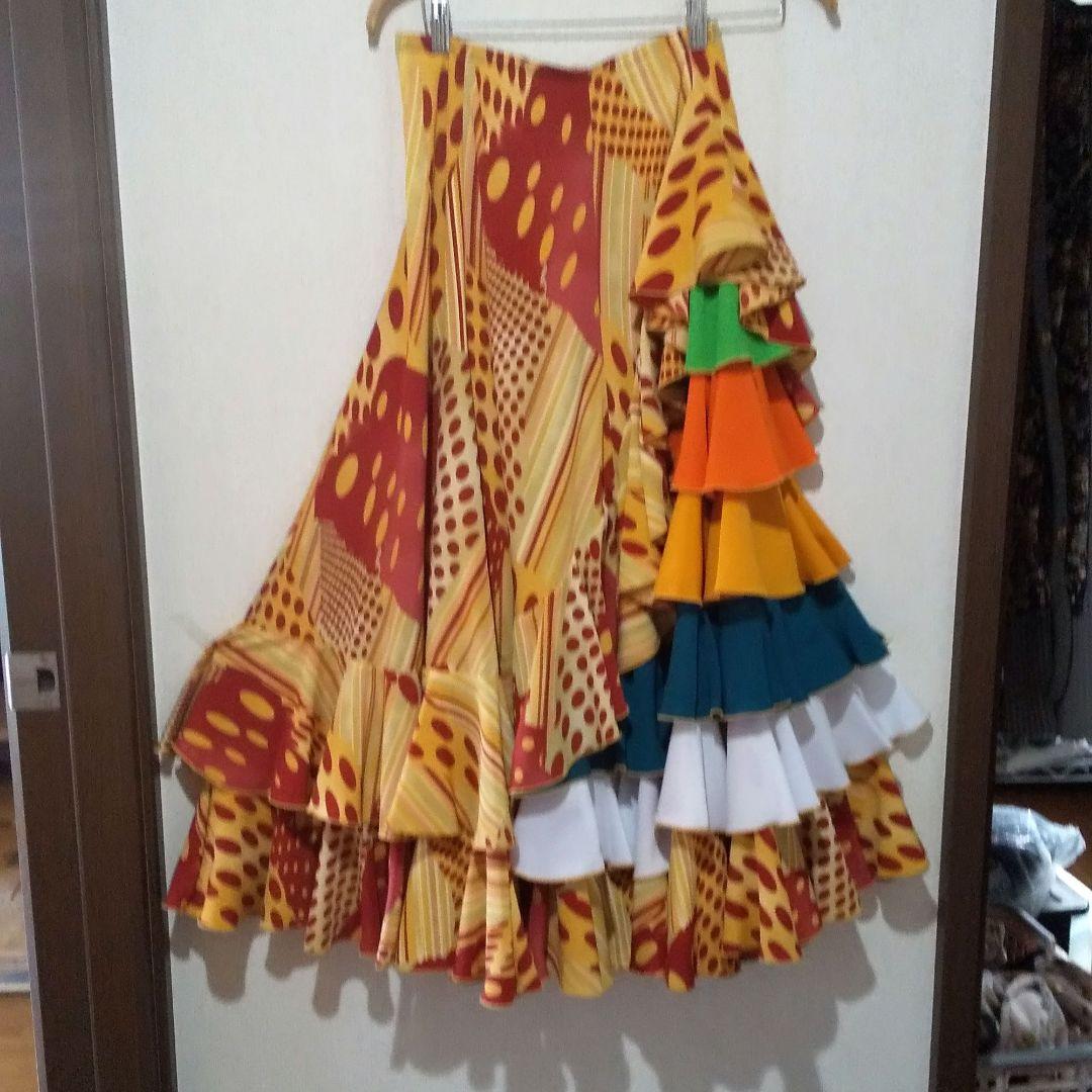 フラメンコ CANELA'PURAファルダ