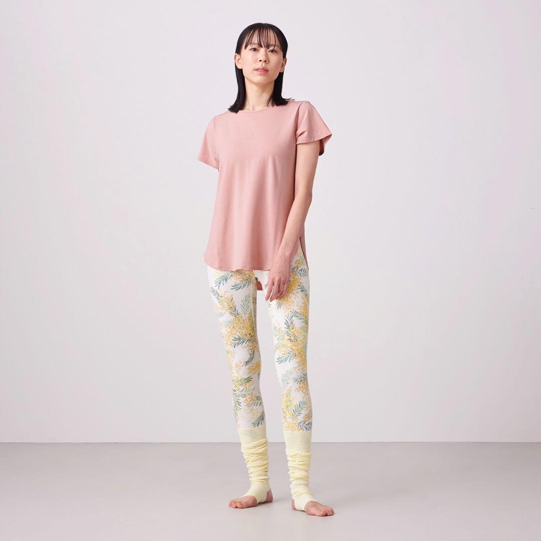 chacott ミモザプリントレギンス　チャコット 人気