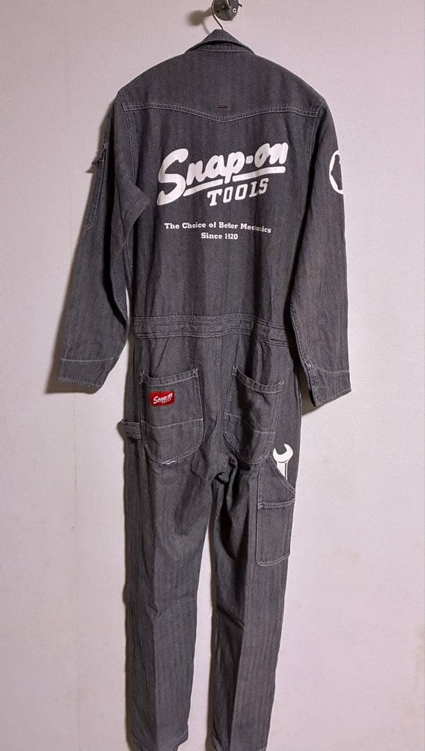 Snap-on つなぎ160 XS 美品　希少　ヘリンボーン