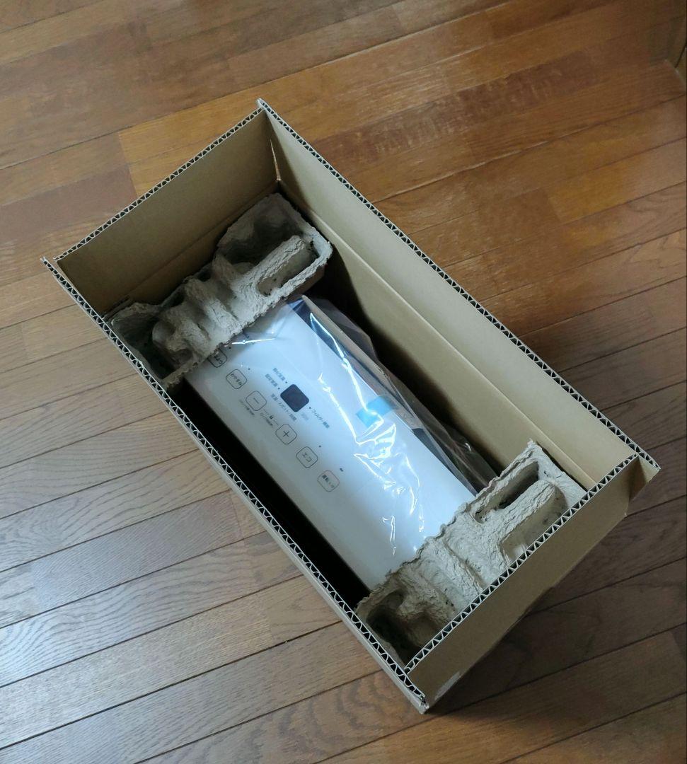 ガスファンヒーター ホワイト 据え置き型 都市ガス用 2019年製造未使用品