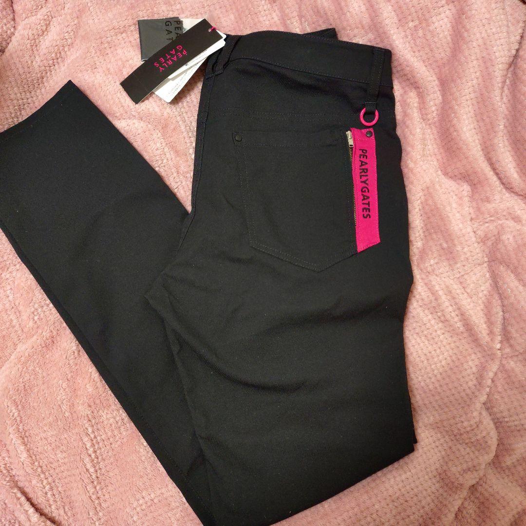 パーリーゲイツ　レディース　サイズ２　ブラック　パンツ