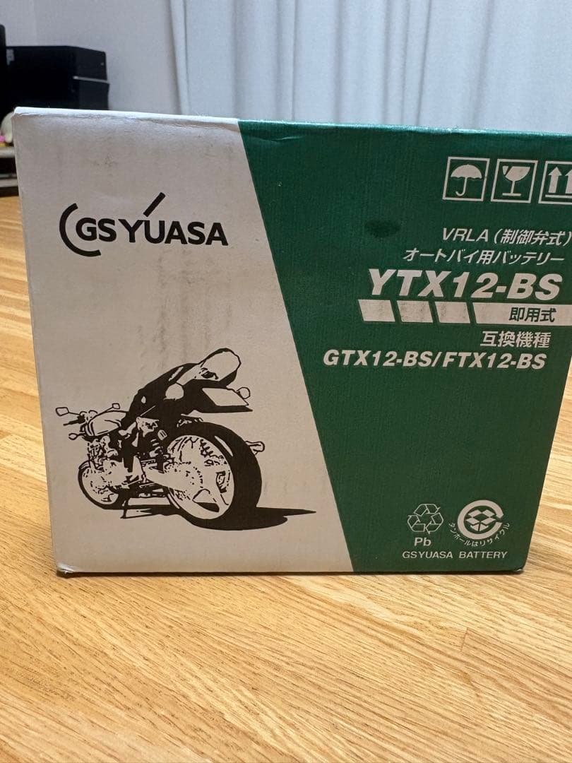 格安で販売します！ GSユアサ YTX12-BS バイク用バッテリー