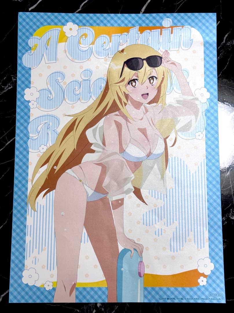 とある科学の超電磁砲 食蜂操祈 非売品A3ポスター 水着