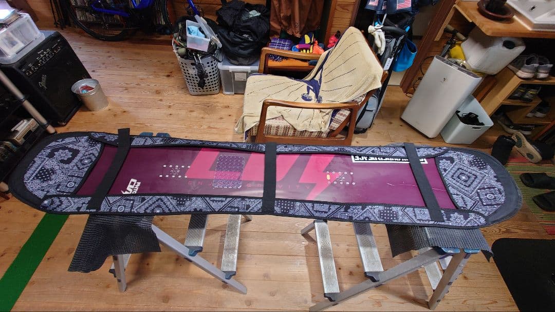 FNTC CVT スノーボード　153cm ソフトカバー付き