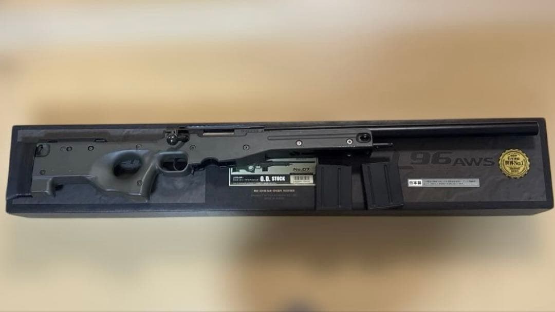 東京マルイ L96 AWS スナイパーライフル O.D. 18禁　予備マグあり