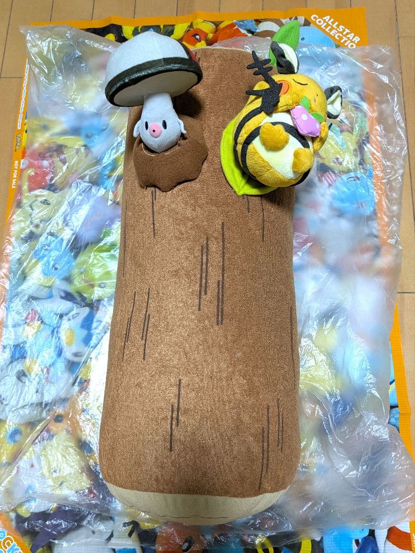 ポケモン デデンネおねむりクッション ぎゅーっときのみ