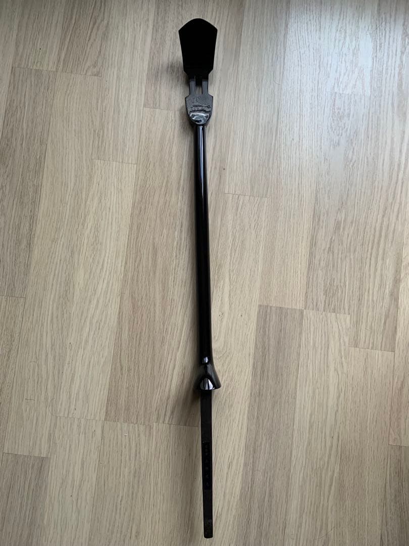 沖縄三線　与那城型　八重山黒木真黒　スンチー塗り　本張り