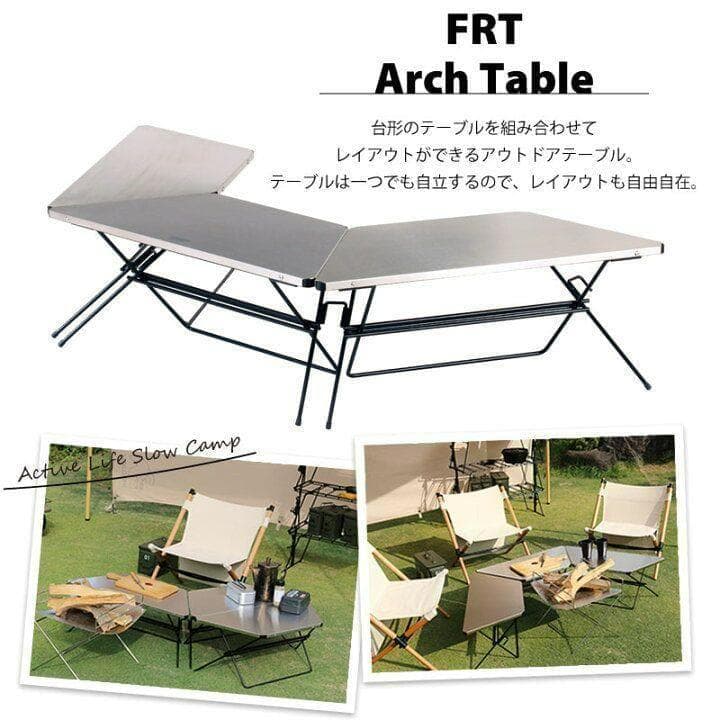 新品 Hang Out ハングアウト アーチテーブルステンレス3点セット