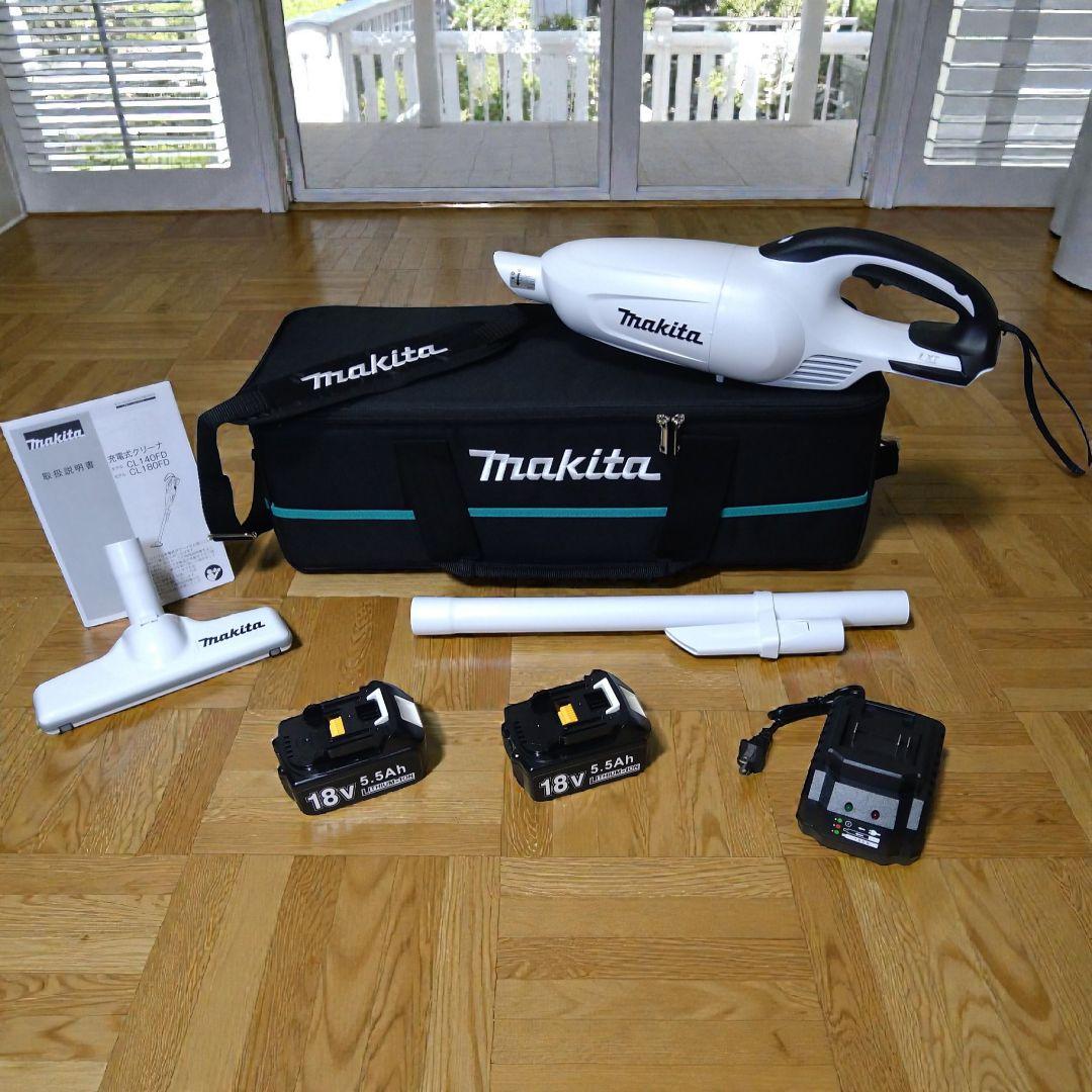 【新品未使用専用バッグ付きフルセット】マキタ18Vクリーナー【王道掃除機】至極