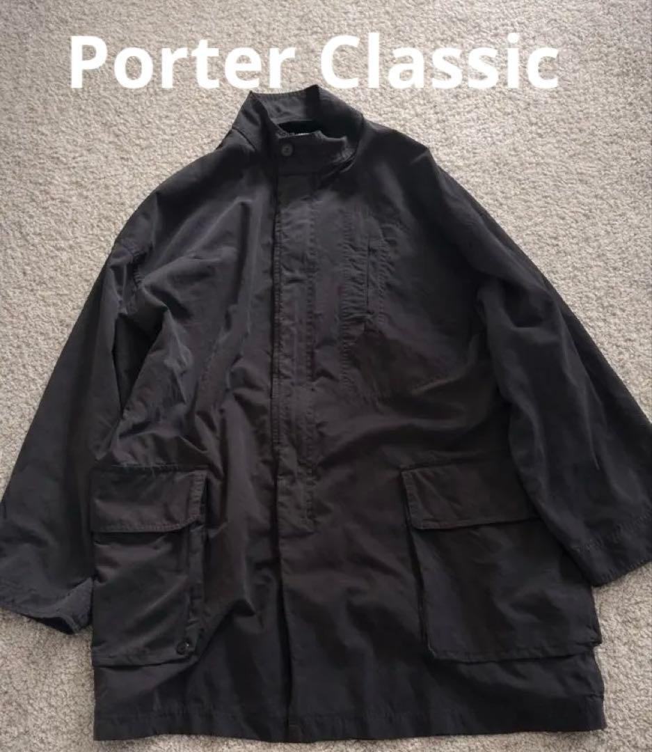 Poter Classic ウェザーミリタリーコート　洗える　M ブラック