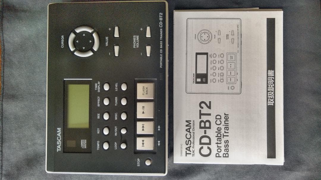 TASCAM CD-BT2 ポータブルベーストレーナー