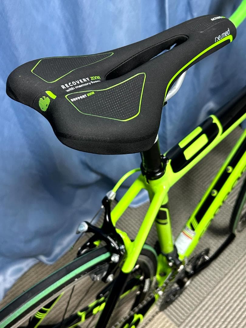 引取り大阪　Cannondale ロードバイクフレーム ネオンイエロー