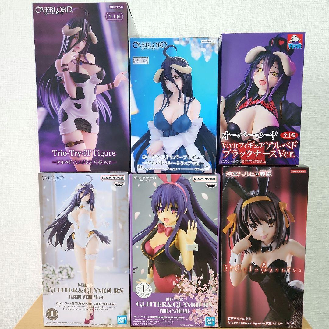 美少女　フィギュア　まとめ売り　アルベド　初音ミク　そに子　夜刀神十香　ハルヒ